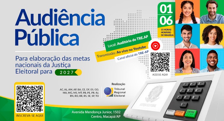 TRE-RS promove audiência para elaboração das Metas Nacionais da Justiça Eleitoral para 2027