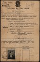 Título de Eleitor - 1932